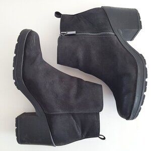 Chunky Heel Platform Bootie 3" Heel  *PLS READ*